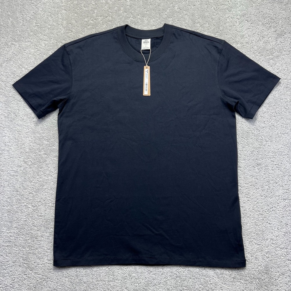 Skims T-Shirt Mens Small Obsidian Heavyweight Technically Constructed Cotton NWT